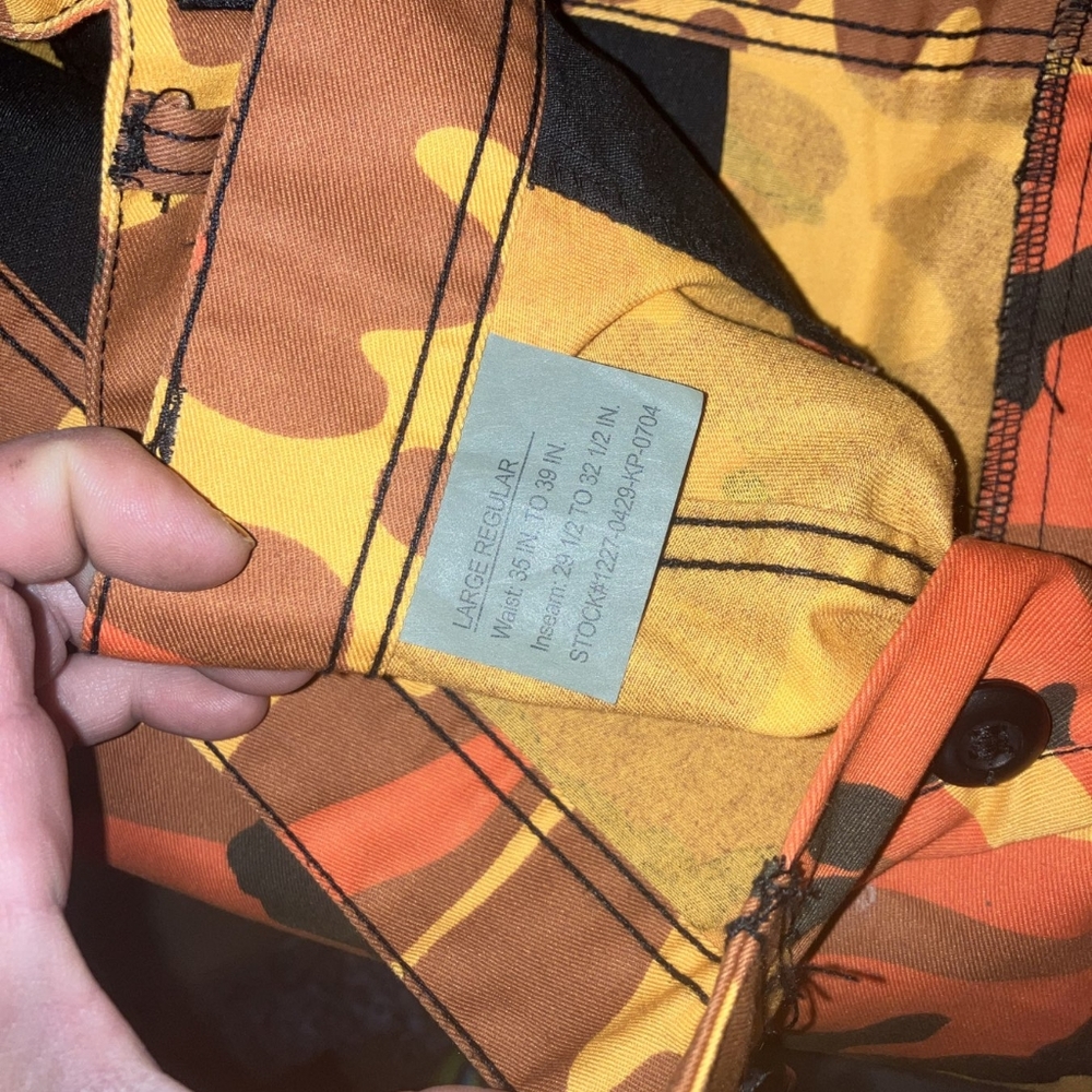 Men's camouflage pants